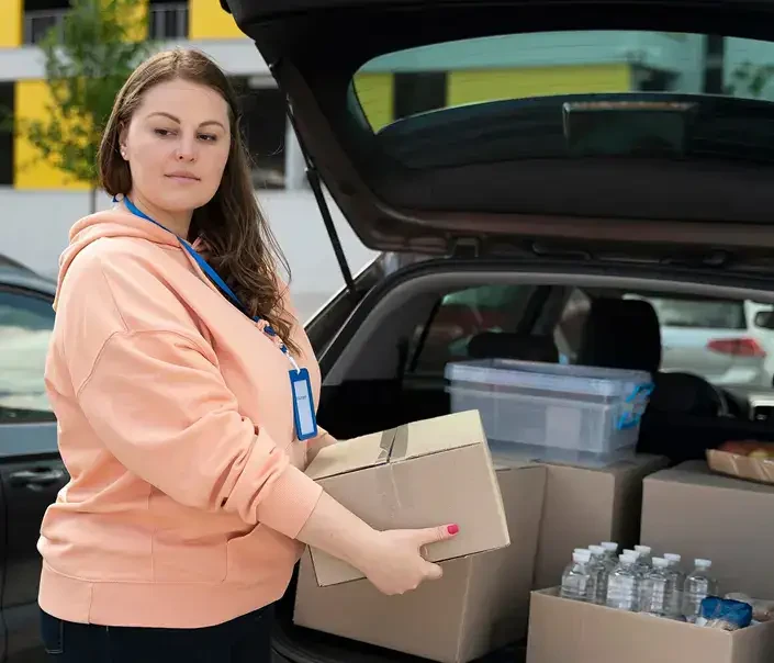 Smart Penny Moving commercial crew in North Reading