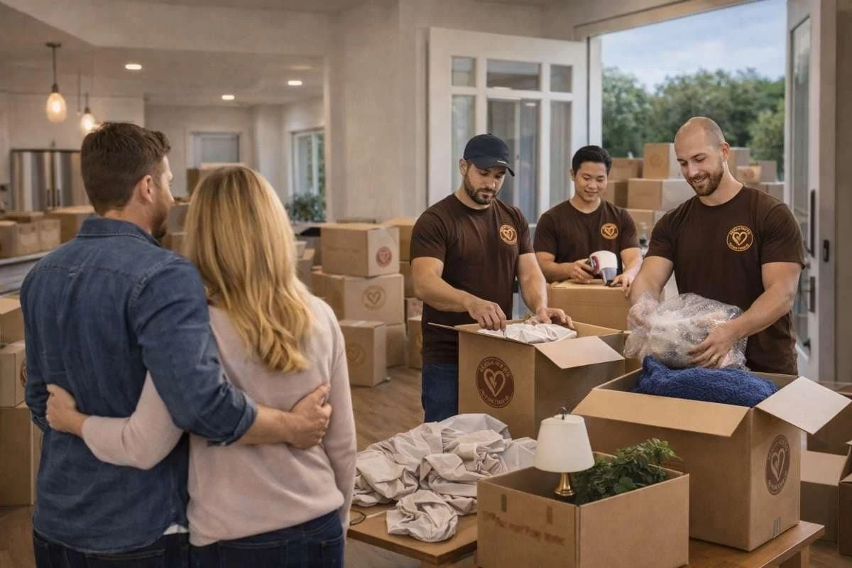 Smart Penny Moving packing service in Framingham