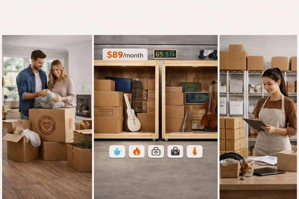 Smart Penny Moving storage unit in Woburn